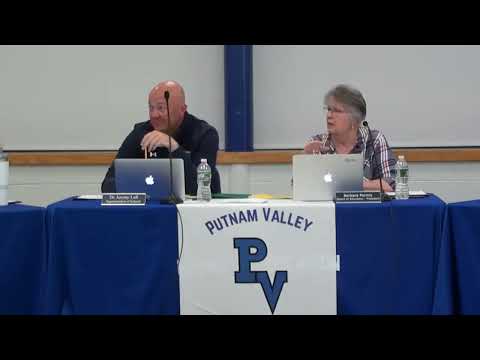 Putnam Valley Board of Education Meeting - August 22, 2023