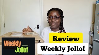 Unboxing Weekly Jollof orders and Review