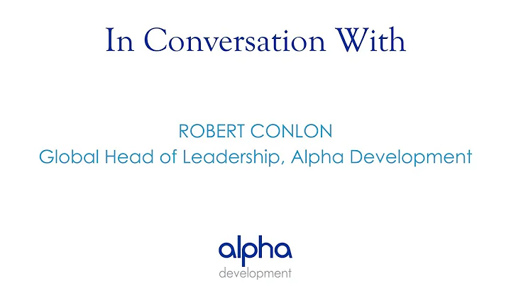 In Conversation With... Robert Conlon