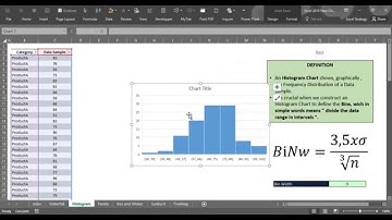 Excel 2016 V7 New Excel Charts The Histogram Chart