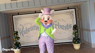 Easter Bunny | Disneyland 2024 4K
