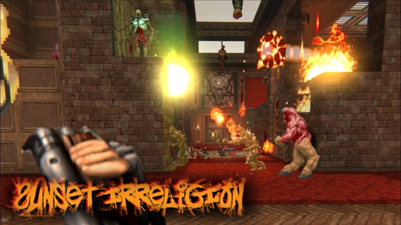 DOOM II with Project Brutality [Sunset Irreligion] Level 02 Demon ...