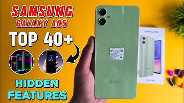Samsung Galaxy A05 Top 40++ Hidden Features | Samsung A05 Tips & Tricks | Samsung Galaxy A05