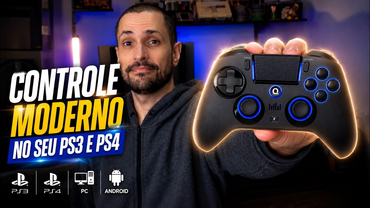 The Best Controller for PS3 and PS4?! Is the QRD Spark N5 Worth It