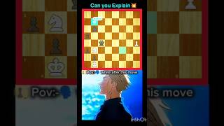 Brilliant Queen Sacrifice. #rook #chessgames #games #chesspuzzles #gaming #chess #shorts #checkmate