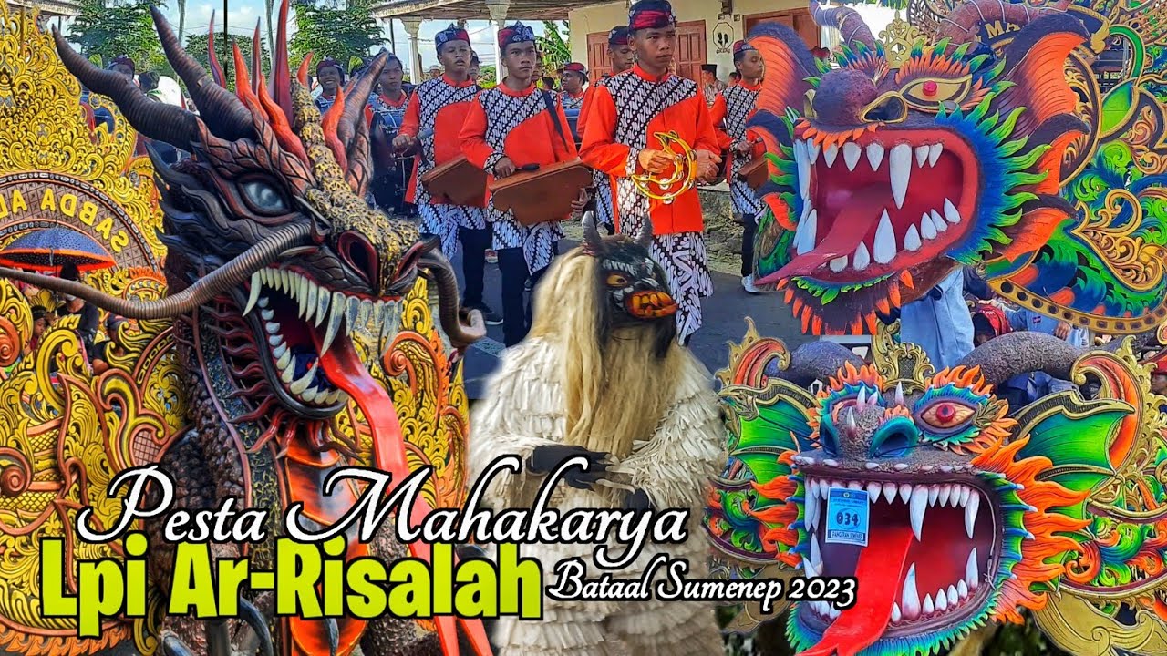 Pawai Mahakarya LPi AR-RISALAH Bataal barat sumenep 2023