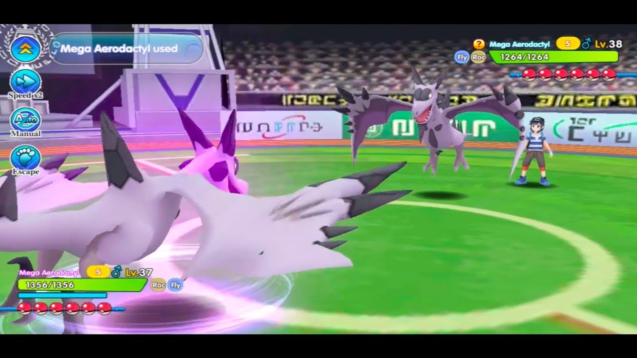 Pocketown Legendary/Epicmon #42 (Mega Aerodactyl Purple Quality Upgrade) - Android/iOS Gameplay