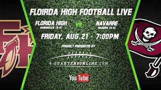 4Q Sports - Florida High Football Live - 8.21.26 - vs Navarre