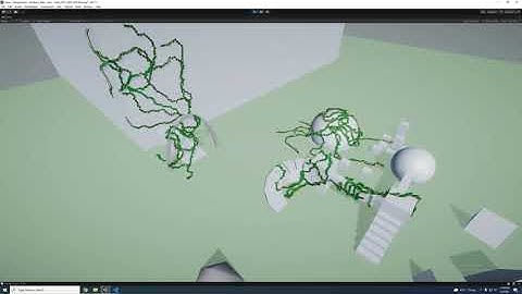 Procedural vines - with leaves - Unity