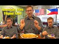 American tries authentic Filipino food for the first time!! Casa Filipina bakeshop and restaurant🤩😋😯