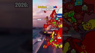 Relations with Russia 2026 vs 1939 | #fyp #shorts #viral #mapping #geography