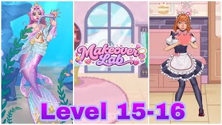 Makeover Lab: Cosplay Time Level 15-16 Gameplay Walkthrough