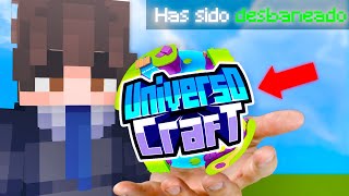 Me Desbanearon de UNIVERSOCRAFT