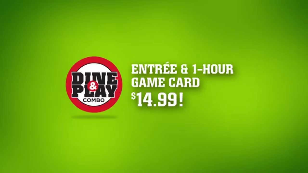 Dine & Play at GameWorks, Ontario