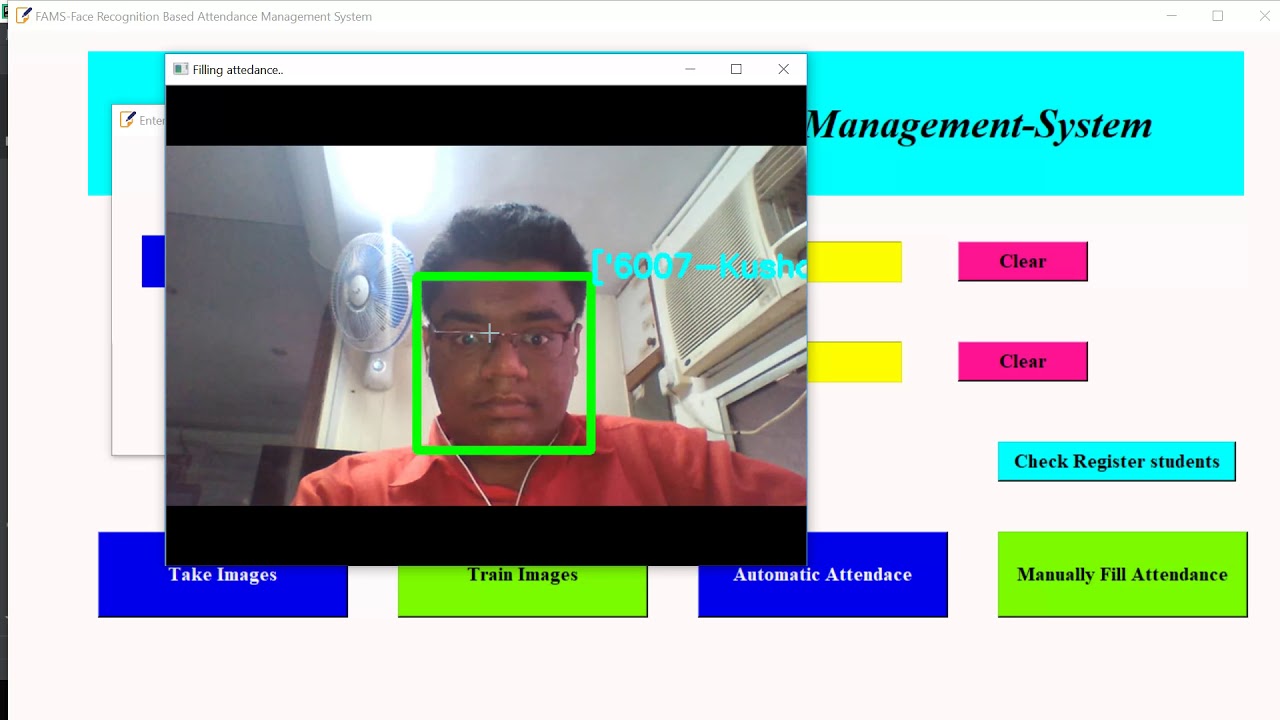 Face Recognition Attendance Gui Pyqt Hour Course Opencv Python Vrogue