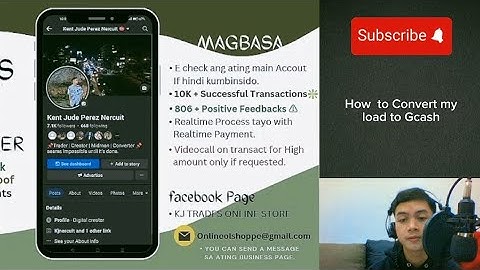 LOAD TO GCASH TUTORIAL 2024