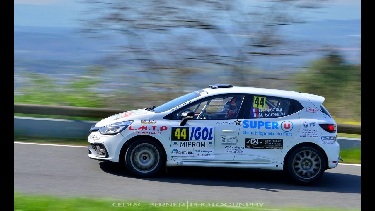 Rallye Lyon Charbonnières 2019 ES14 Marchampt NICOLAS/SARREAUD Clio R3T