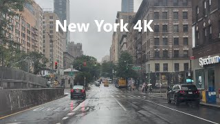 4K New York - Driving tour  of Manhattan, ( Broadway )