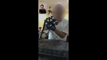 Techcare Hand Robot (HR-30) usage on Stroke Patient