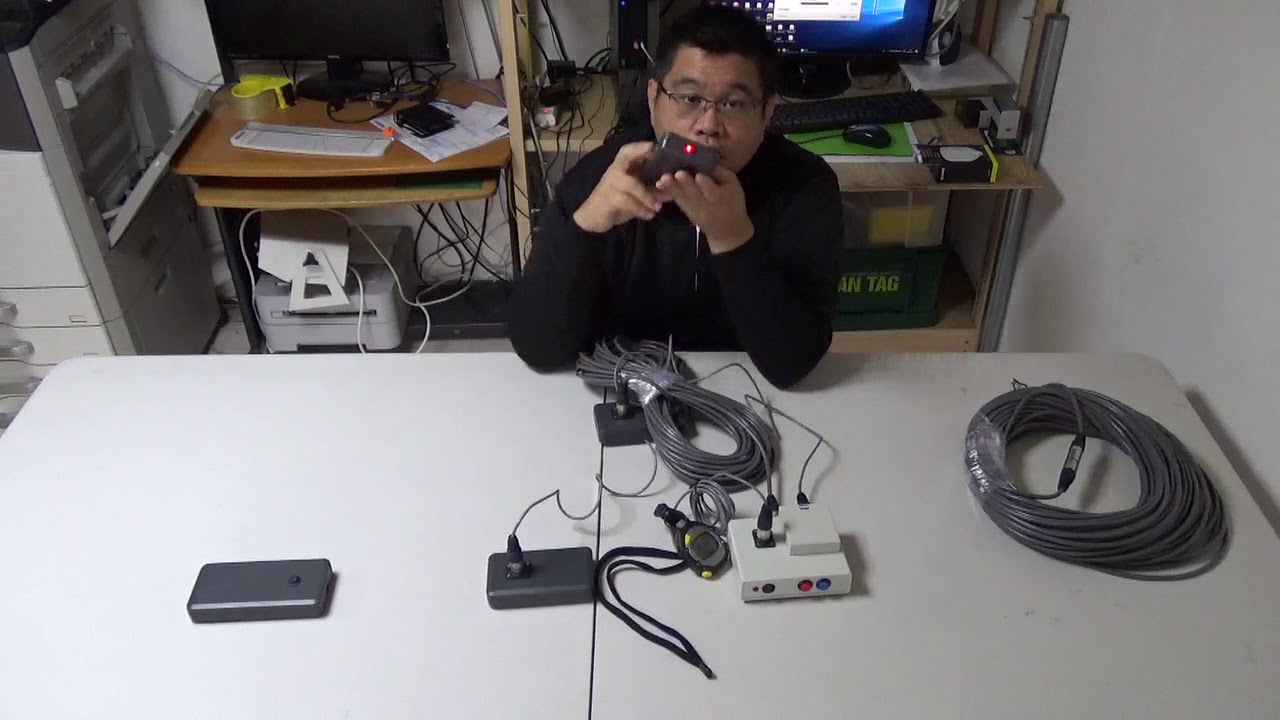 ジムカーナ 自動車 タイム計測 1/1000秒 光電管システム tm-02 - YouTube