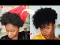 How to REFRESH A WASH N' GO ON 4B/C NATURAL HAIR WITHOUT WASHING | Chev B.