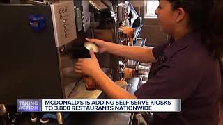 McDonald's to implement touch-screen order kiosks