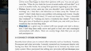 Increase your Klout score