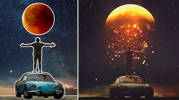 Moon Magic Surreal Photoshop Manipulation Tutorial [Dream Effect]