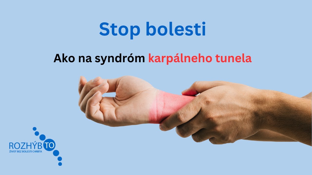 4 overené cviky na karpálny tunel 🔥