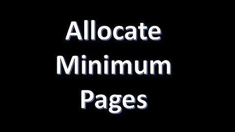 Allocate Minimum Pages - GFG POTD Day 34 - GFG 160 Days of Problem Solving