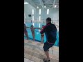 Swimming pool epic domino prank trick
