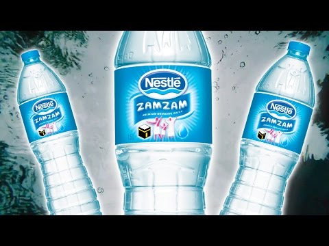 NEU von Nestlé: ZAMZAM-Wasser aus Mekka!