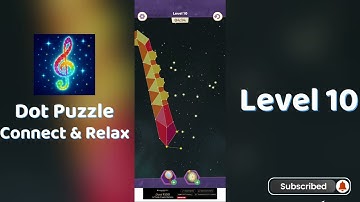 Dot Puzzle Level 10 Walkthrough | Connect & Relax | SolutionGuruji 🧩✨