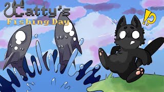Catty's Fishing Day Gameplay