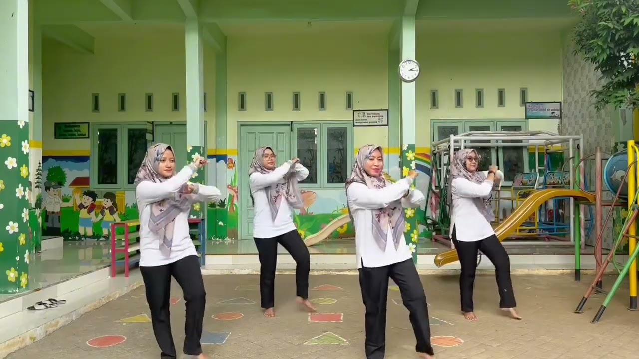 Tari Bumble Bee untuk PAUD || dibuat untuk latihan anak murid