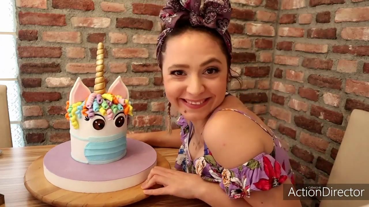Lülüklü Unicorn Pasta Yapımı Boynuzlu UNİCORN