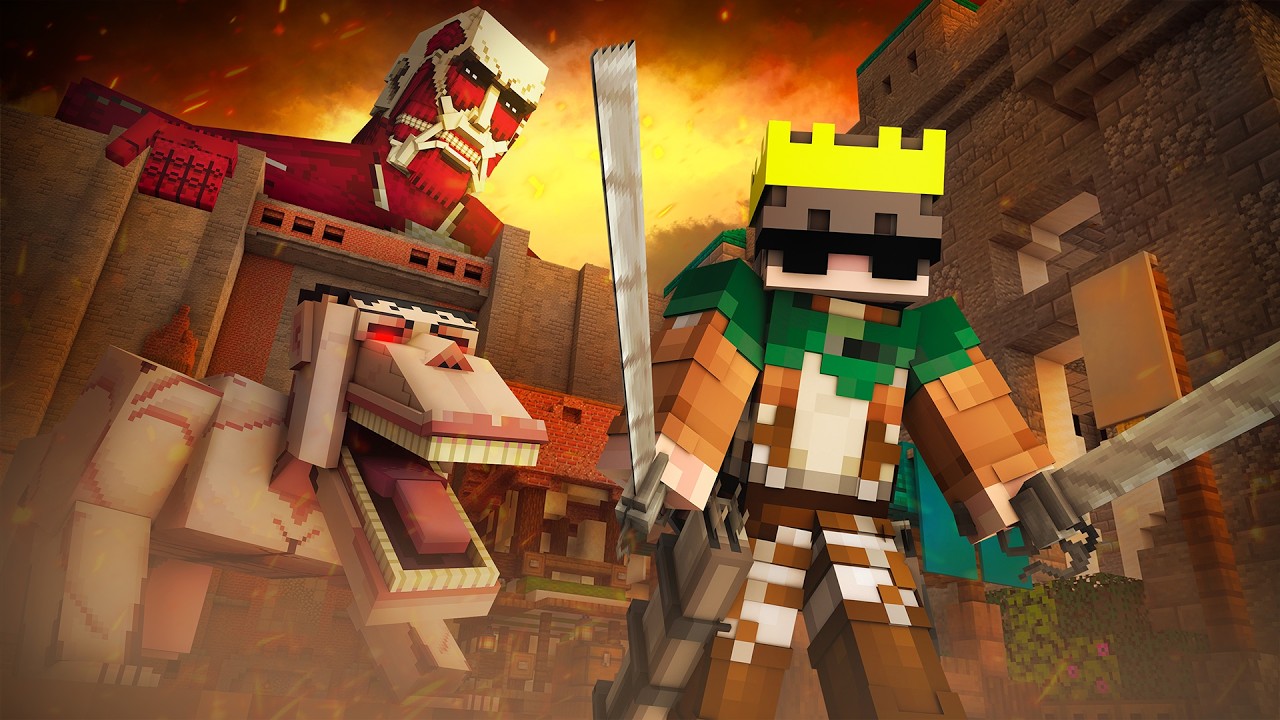 I Almost Got Killed in 'TITAN ONLY' Minecraft Server!