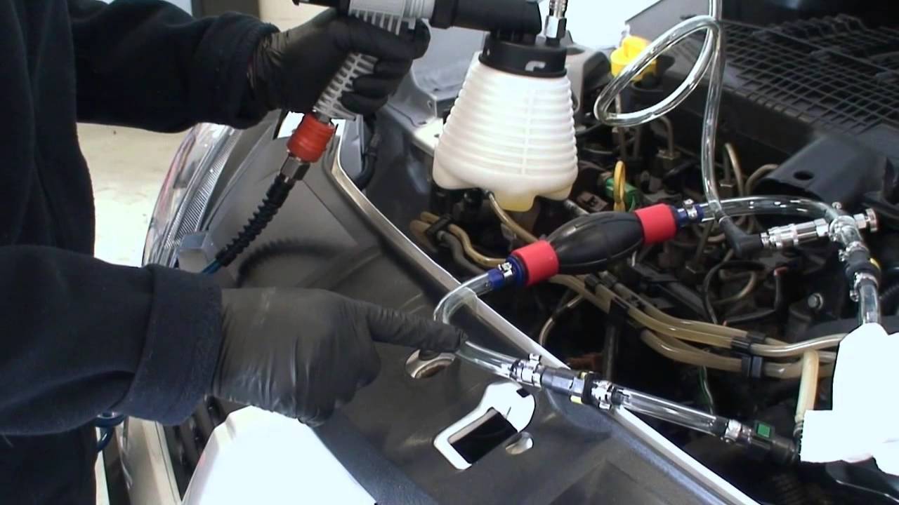 How to bleed or prime a Diesel fuel system? - YouTube mazda mx 3 engine diagram 