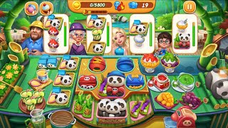 Cooking City PANDA POP-UP KITCHEN 🐼 Level 26 27 28 29 30 🎋 Part #6 (iOs Android) GamePlay #88 screenshot 3