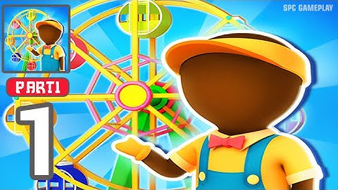 Awesome Park - Gameplay Walkthrough Part 1 - Build, Manage And Expand Amusement Park (iOS & Android)