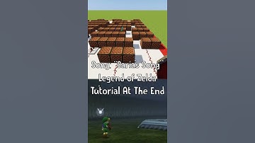 Thumbnail of "Saria's Song" Legend Of Zelda Using Minecraft Note Blocks