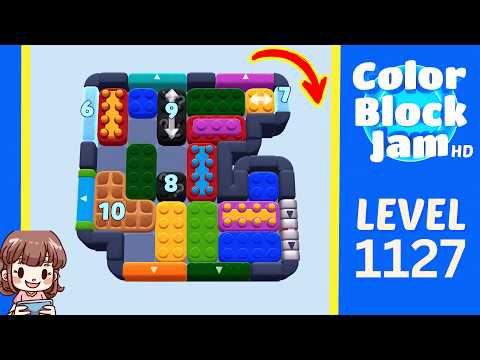 Color Block Jam Level 1127 walkthrough video preview