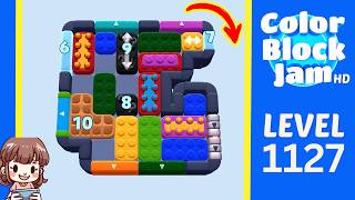 Color Block Jam Level 1127 Solution Walkthrough
