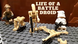 Lego Life of A Battle Droid [Lego Star Wars]
