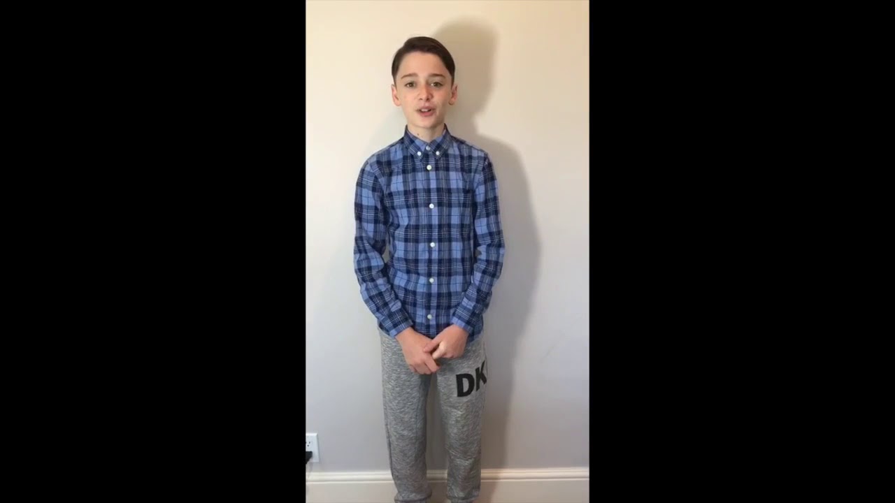 noah schnapp audition tape ‘ a house with a clock in it’s walls ‘ YouTube