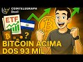 BITCOIN SUPERA OS 93 MIL DÓLARES!