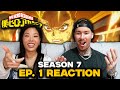 SHE&#39;S A BEAST! | My Hero Academia Season 7 Episode 1 Reaction