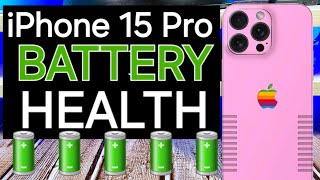 Is This Where The Trouble Begins? Battery Health iPhone 15 Pro