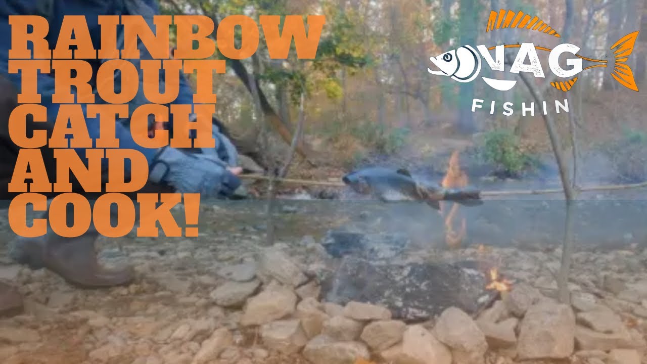 Rainbow Trout Challenge! - How to Catch and Cook a Quality Meal in 10 Minutes