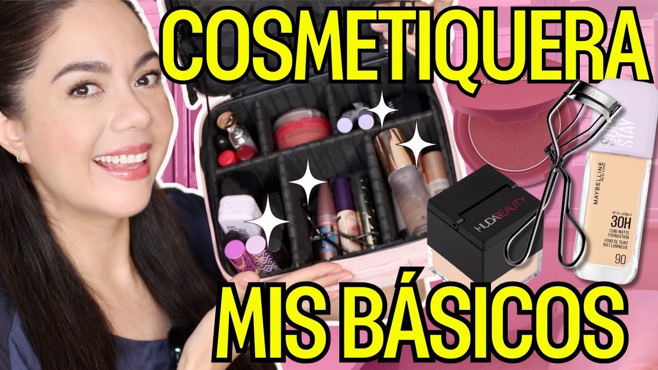 QUÉ LLEVO EN MI COSMETIQUERA 💄 MIS BÁSICOS DE MAQUILLAJE ✨ | MARIEBELLE COSMETICS